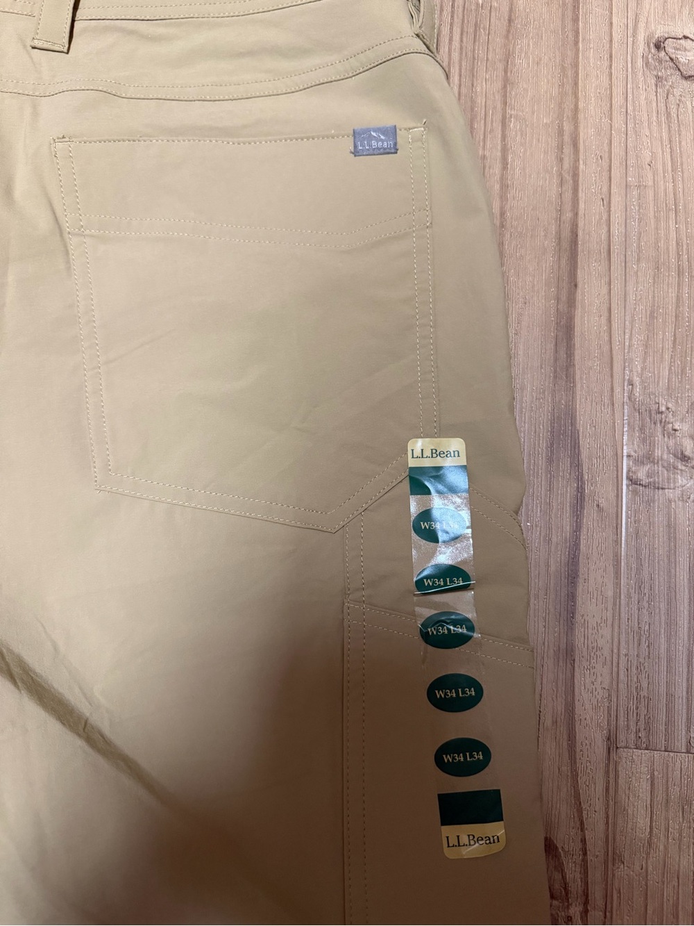 NWT LLBean convertible insect repellant pants - Picture 8 of 8